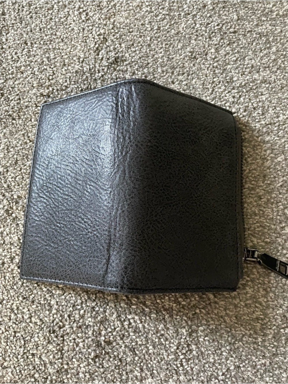 Grey small bifold wallet - Picture 2 of 3